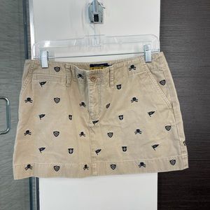 Ralph Lauren Rugby Preppy Vintage Khaki Skirts